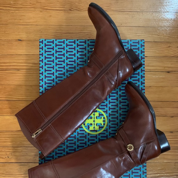 Tory Burch Brita Riding Boot - Picture 7 of 14